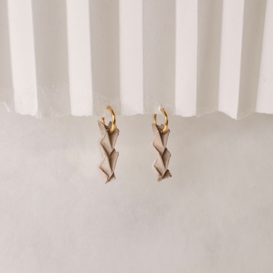 Boucles d'oreilles raku - modèle au choix
