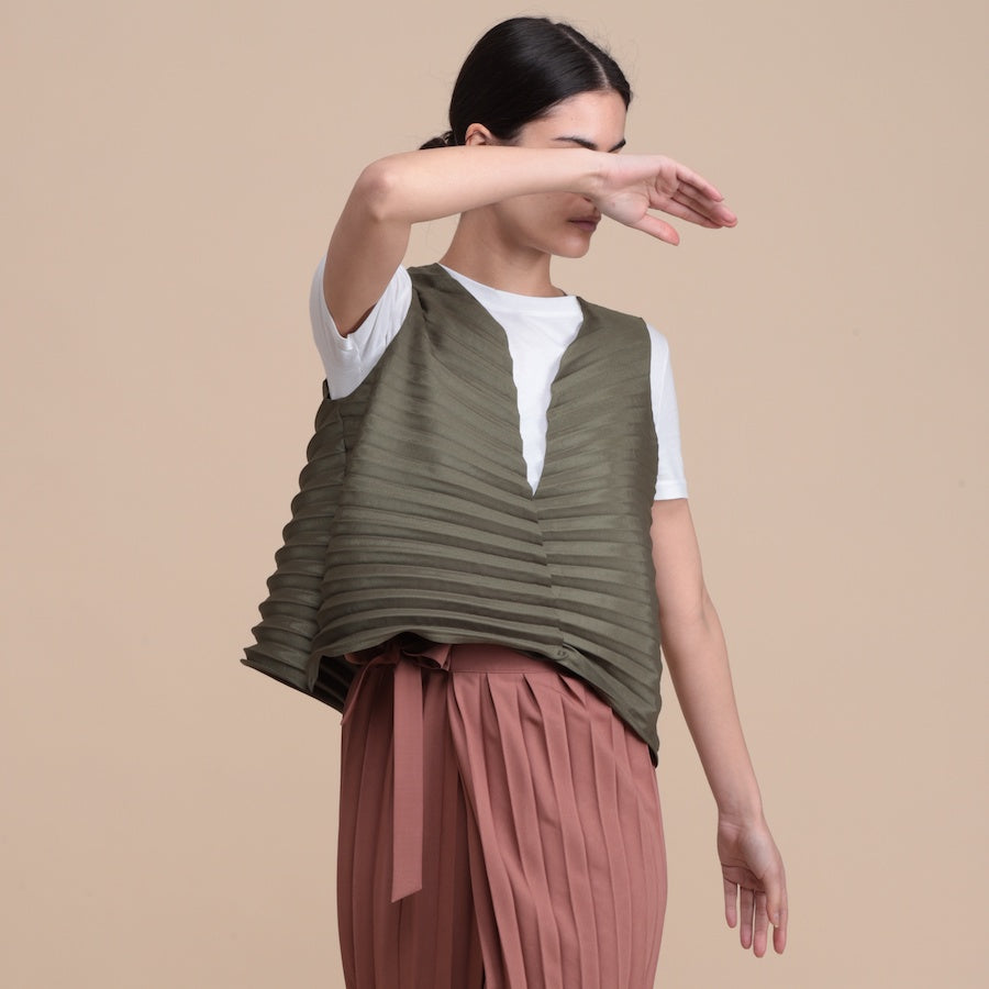 Le Gilet - kaki