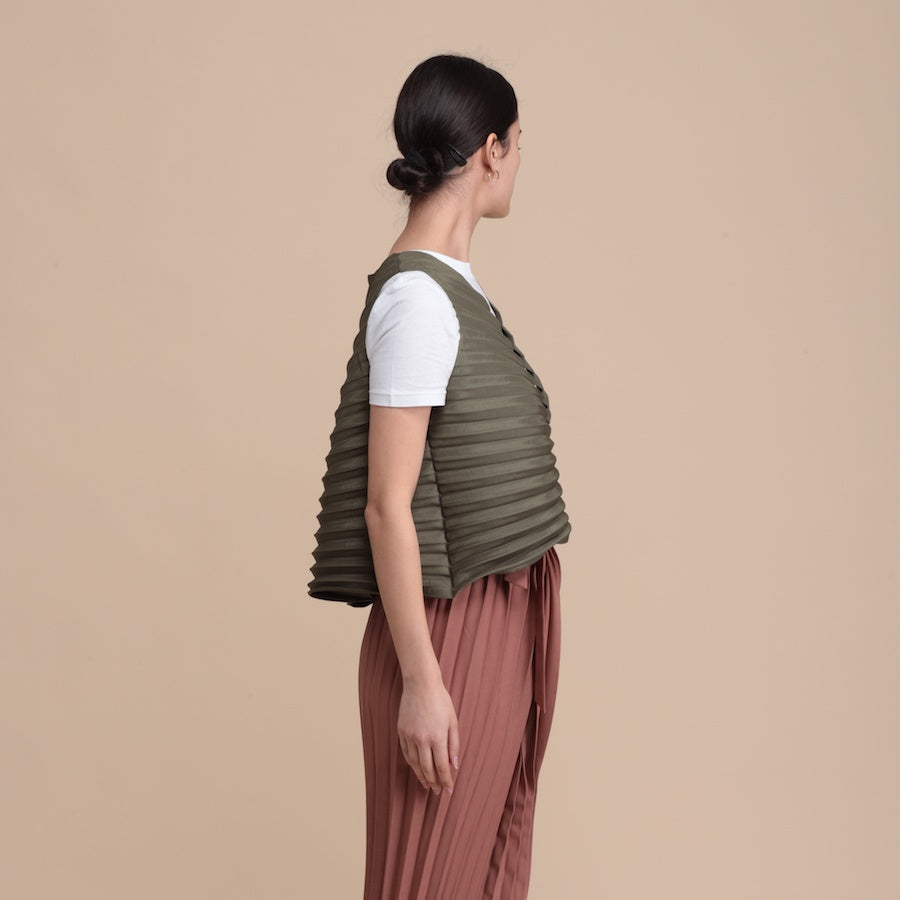 Le Gilet - kaki