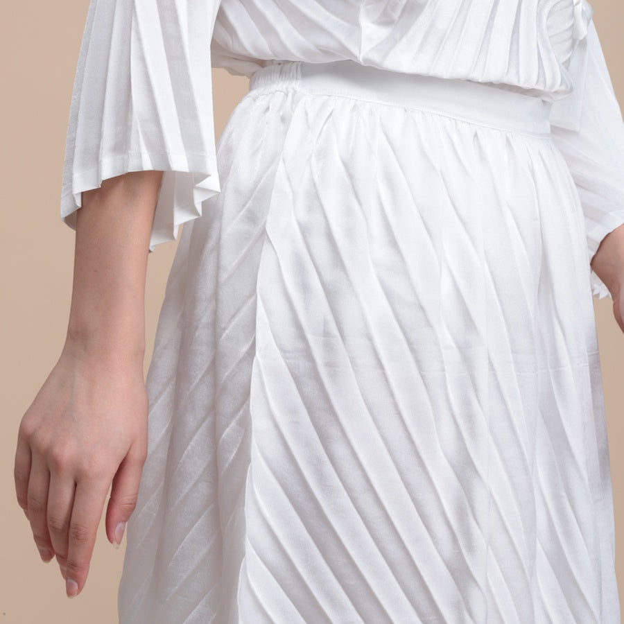 The Constellation Skirt - white