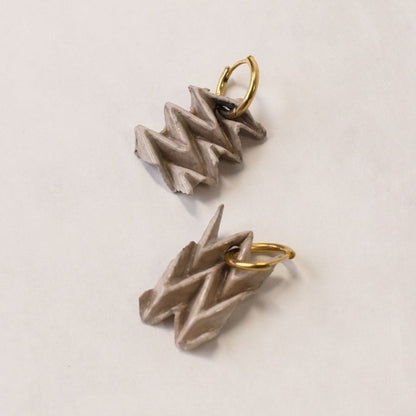 Boucles d'oreilles raku - modèle au choix
