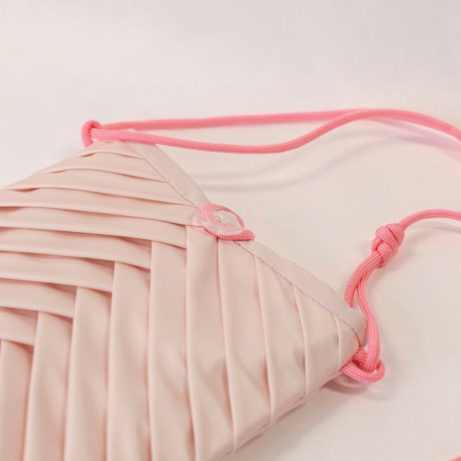 Le Sac Écailles - mini - rose