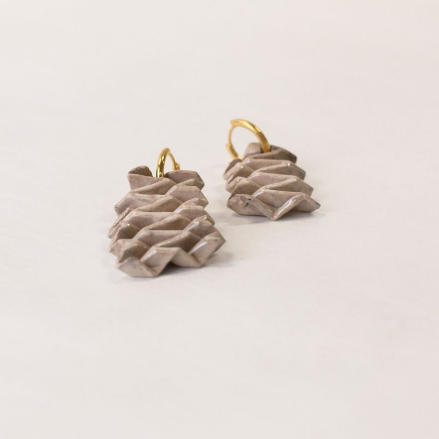 Boucles d'oreilles raku - modèle au choix