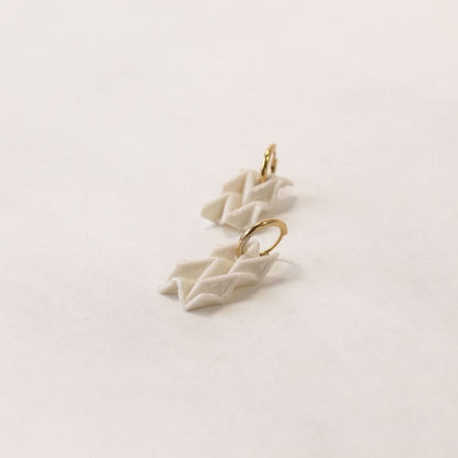 Boucles d'oreilles porcelaine - modèle au choix