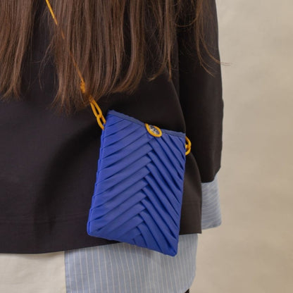 Le Sac Écailles - mini - bleu