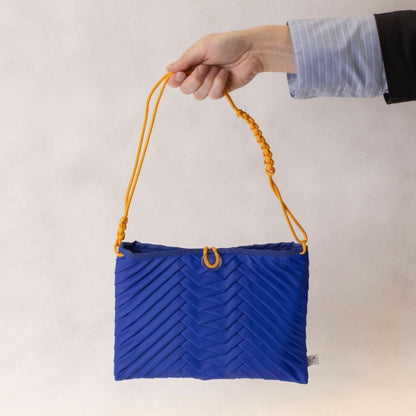 Le Sac Écailles - médium - bleu