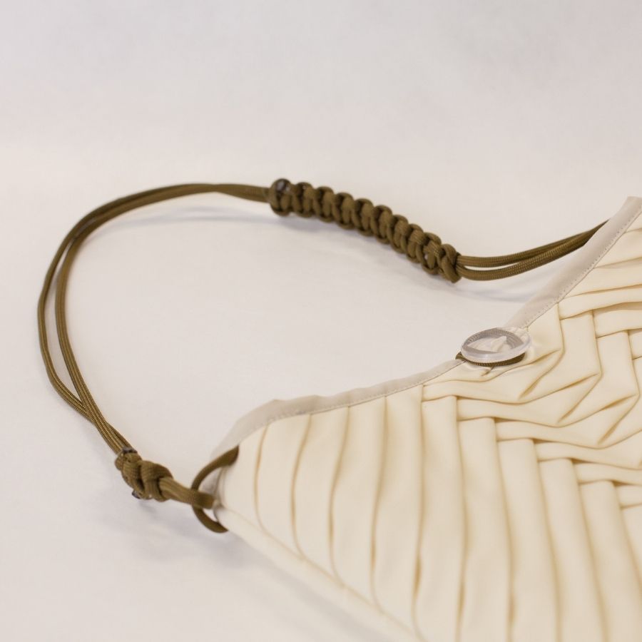 Le Sac Écailles - médium - vanille