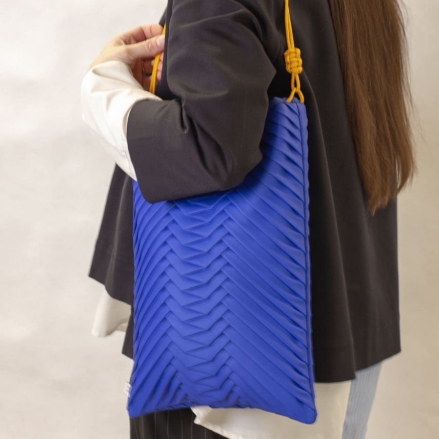 Le Sac Écailles - maxi - bleu