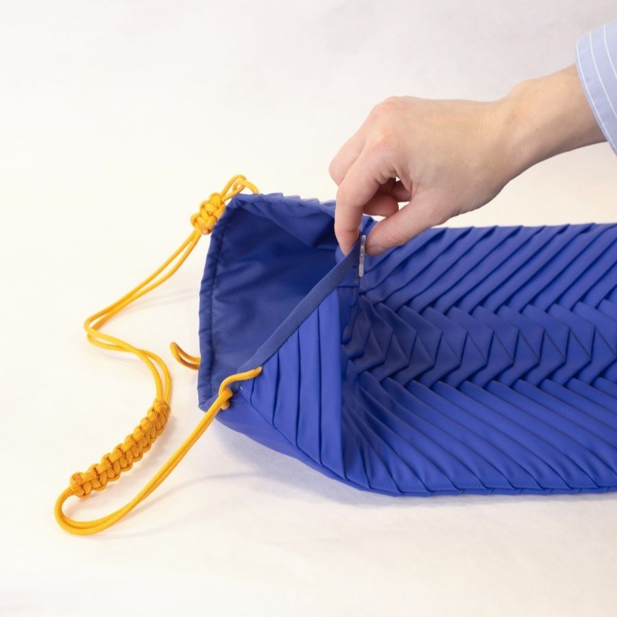 Le Sac Écailles - maxi - bleu