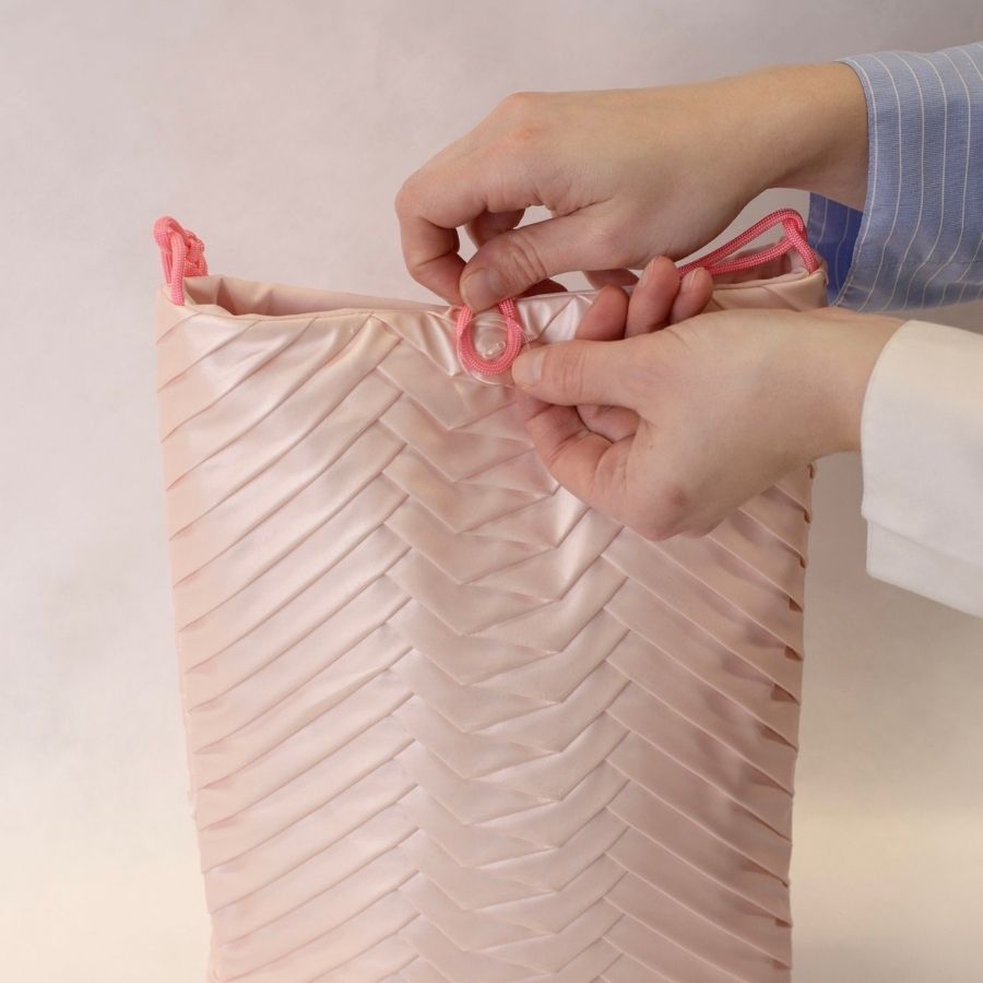 Le Sac Écailles - maxi - rose