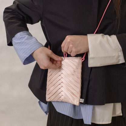 Le Sac Écailles - mini - rose