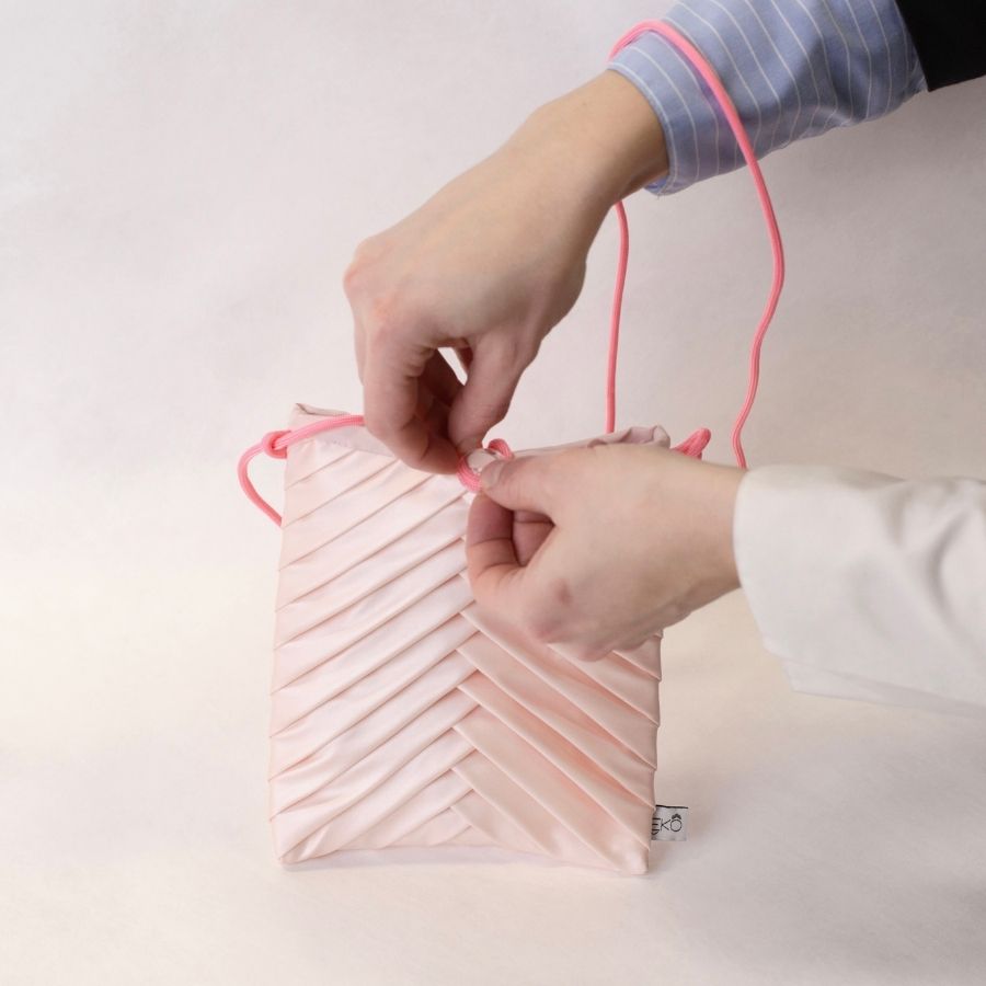 Le Sac Écailles - mini - rose