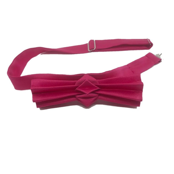 Pink bow tie