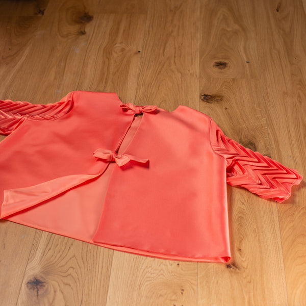 Coral MIRAGE backless top