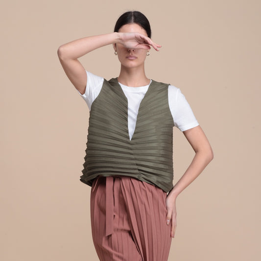 Le Gilet - kaki