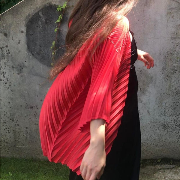 CONSTELLATION kimono - red