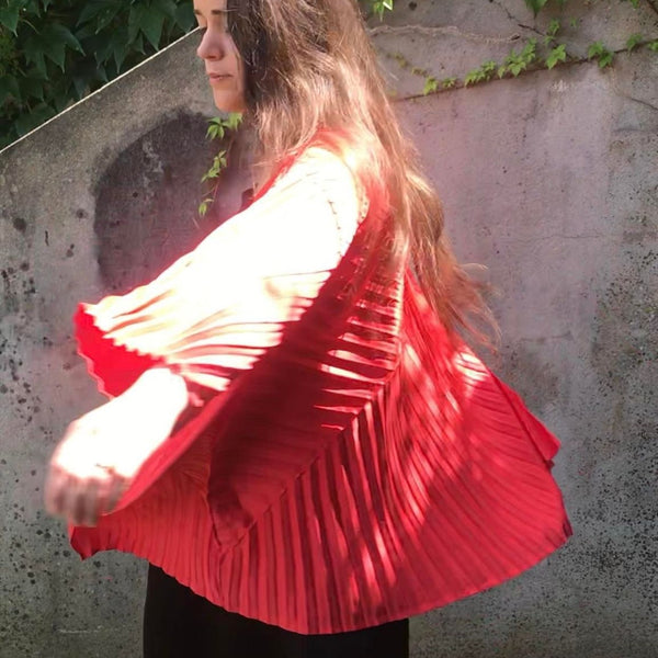 CONSTELLATION kimono - red